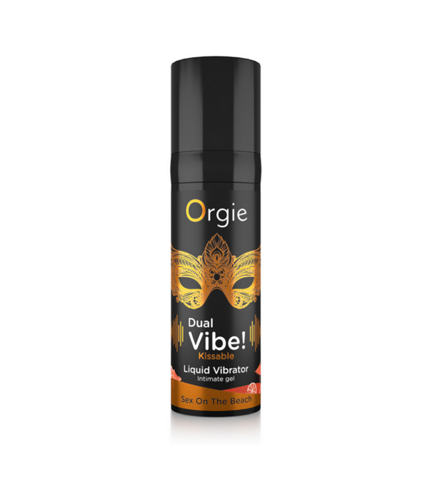 Orgie Dual Vibe! Kissable Liquid Vibrator - Sex On The Beach - 0,5 fl oz / 15 ml