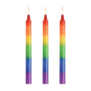 Pride Candles - Druipkaarsenset van 3 - Regenboog