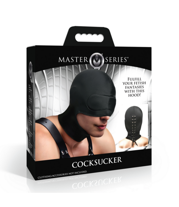 Cocksucker - Kap met Open Mond - Zwart