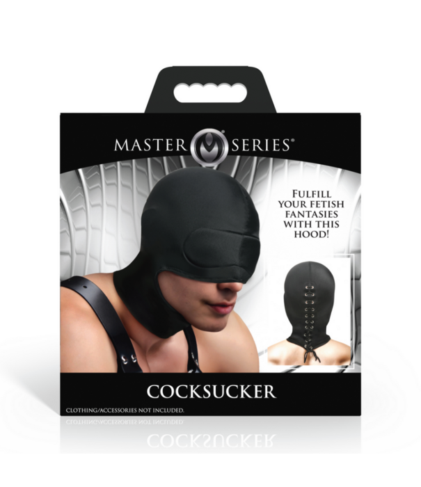 Cocksucker - Kap met Open Mond - Zwart