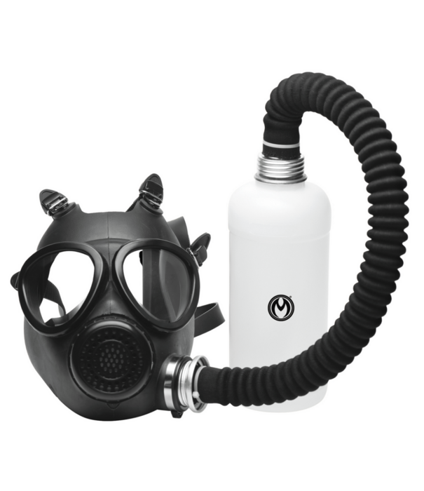 Inhalator - Gasmasker met Fles - Zwart