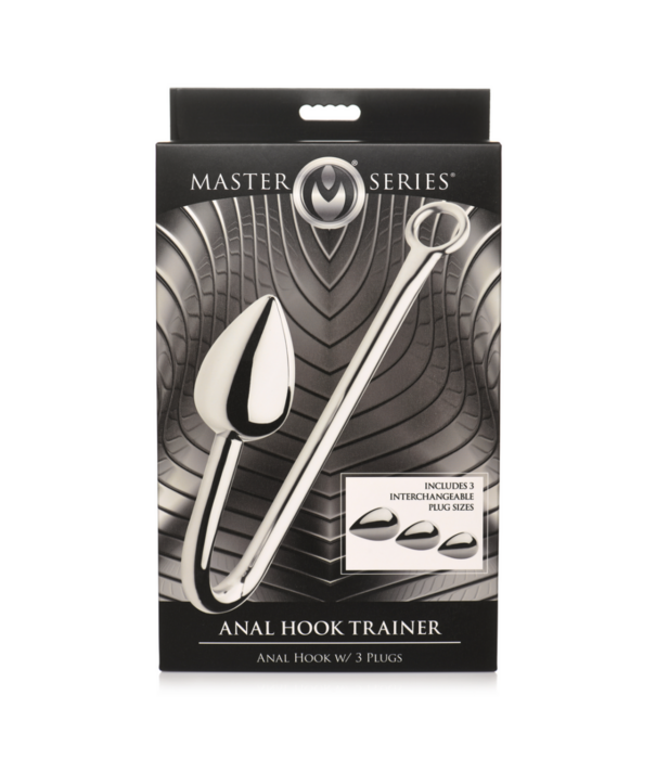 Anal Hook Trainer met 3 Plugs