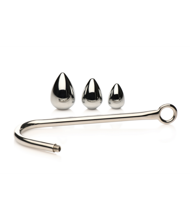 Anal Hook Trainer met 3 Plugs