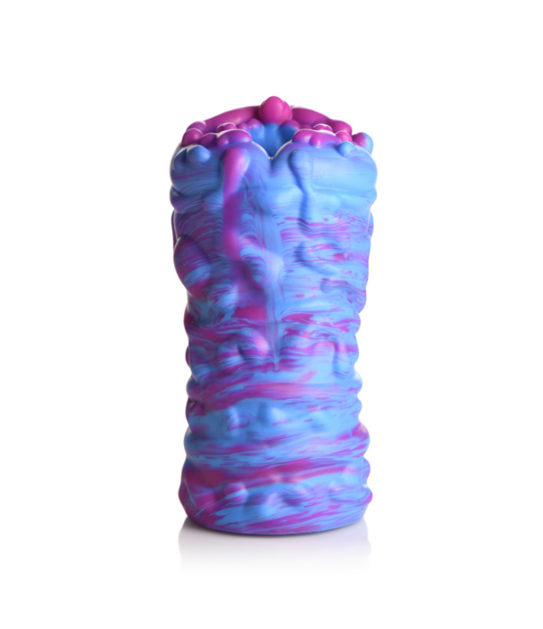 Cyclone - Silicone Alien Vagina Stroker - Paars