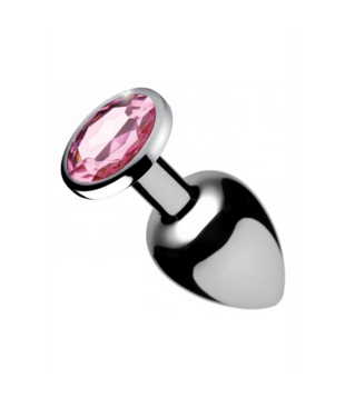 Roze Edelsteen - Butt Plug - Medium