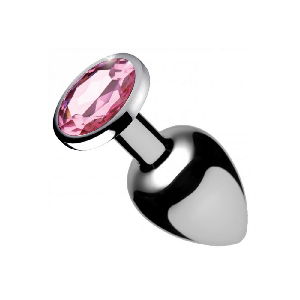 Roze Edelsteen - Butt Plug - Medium