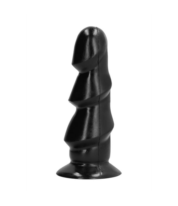 All Black Dildo - 7 / 17 cm