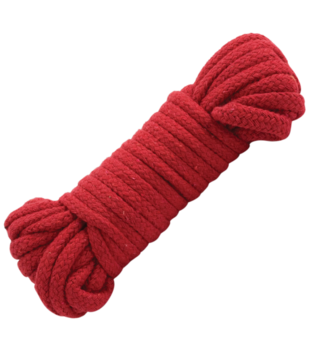 Japanse Katoenen Bondage Touw - Rood