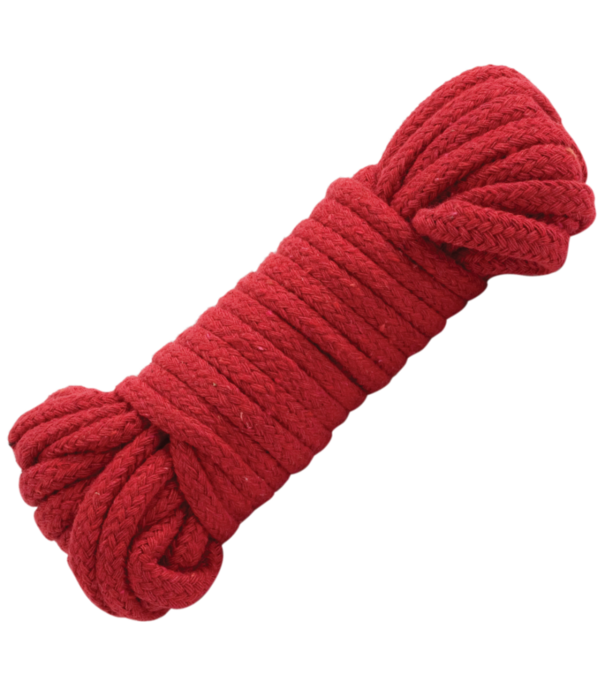 Doc Johnson Japanse Katoenen Bondage Touw - Rood