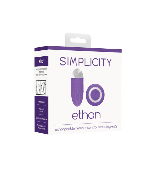 Simplicity by Shots Ethan - Draadloze Vibrerende Ei met Afstandsbediening