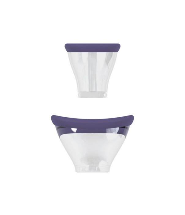 Pumped by Shots Exquisite - Oplaadbare Vulva en Borst Pomp - Paars