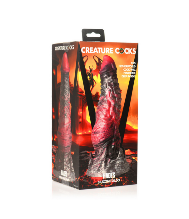 Hades - Siliconen Dildo - Medium