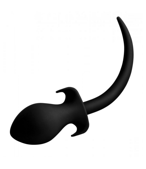 Woof XL - Siliconen Puppy Tail Butt Plug