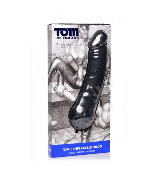 Toms - Opblaasbare Siliconen Dildo