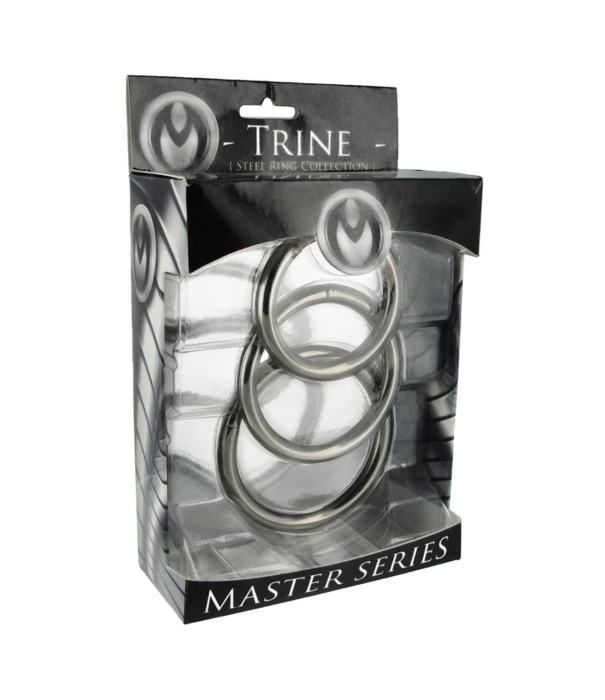 Trine - Stalen Cockring Collectie
