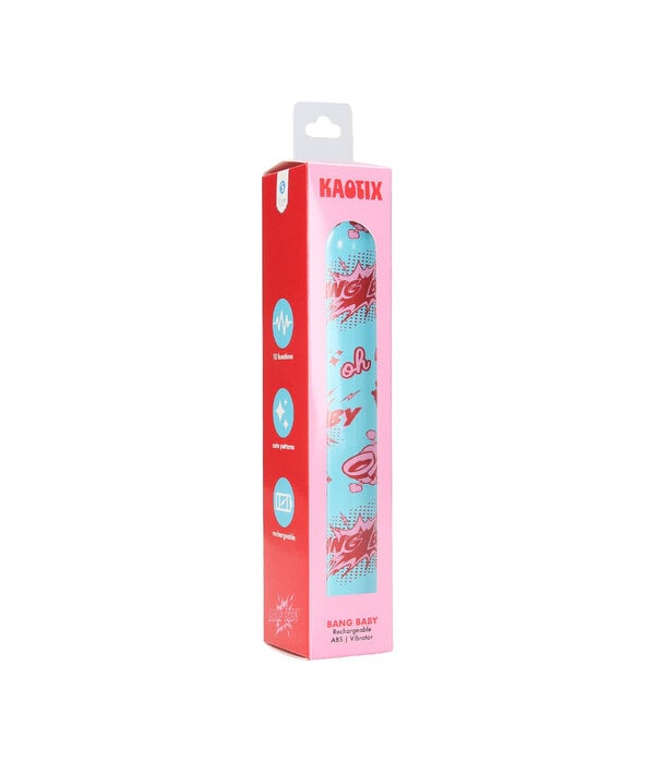 S-Line by Shots Kaotix - Bang Baby - Oplaadbare Vibrator - Blauw