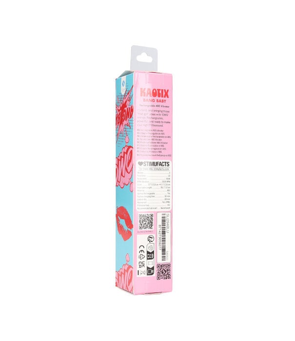 S-Line by Shots Kaotix - Bang Baby - Oplaadbare Vibrator - Blauw