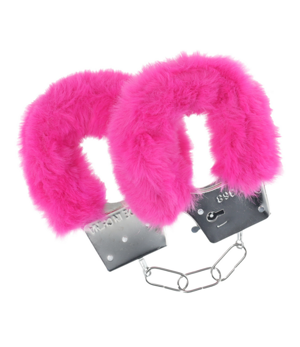 Ouch! by Shots Classic Fluffy Handboeien - Roze