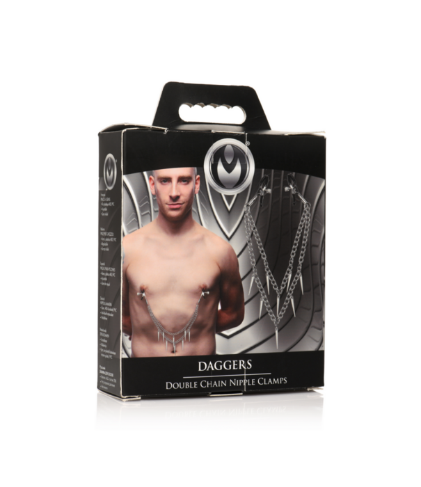 Dagger - Dubbel Ketting Tepelklemmen