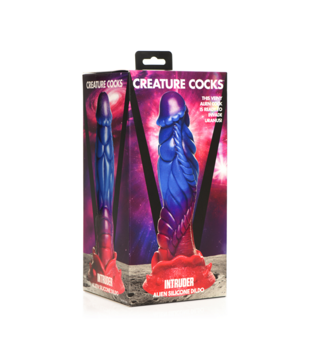 Intruder - Alien Silicone Dildo - Paars
