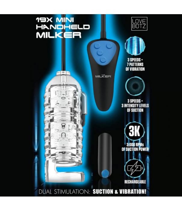 Mini Handheld Melker - Zwart