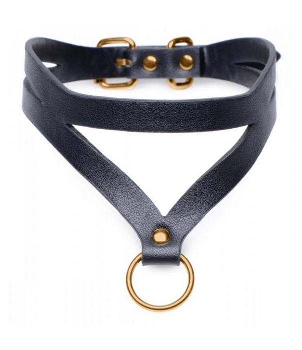 Bondage Baddie - Halsband met O-Ring