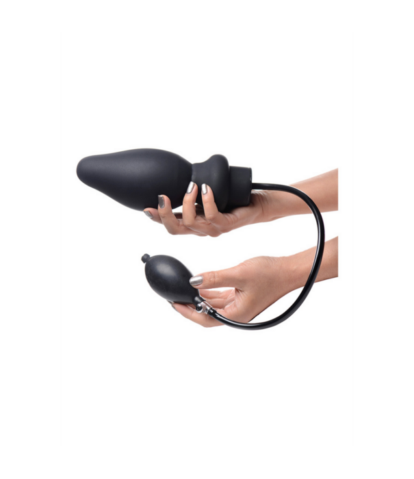 Ass-Pand - Grote Opblaasbare Siliconen Anale Plug