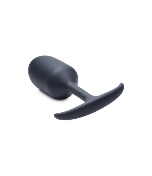 Premium Silicone Weighted Anal Plug - Extra Groot