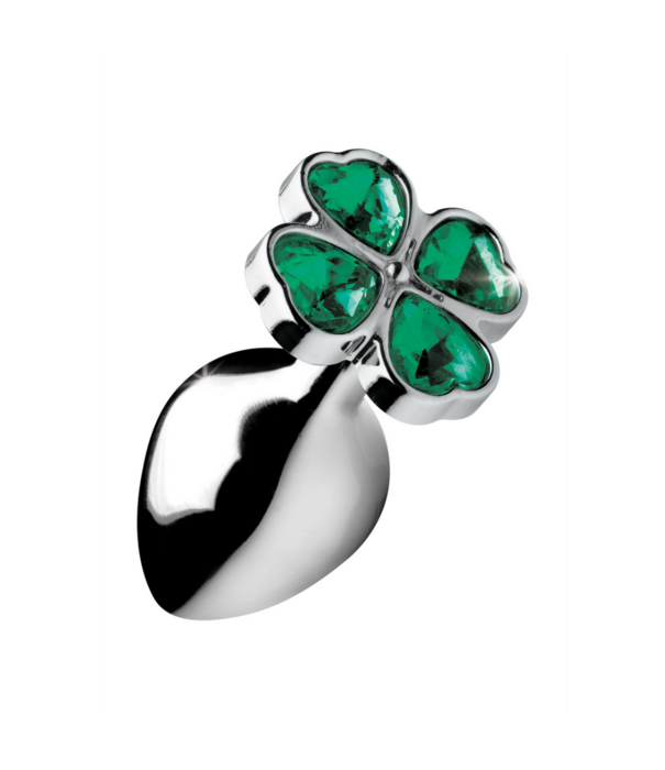 Lucky Clover Gem - Butt Plug - Medium Geluksklaver edelsteen - Butt Plug - Medium