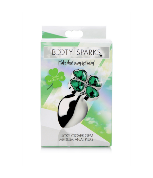 Lucky Clover Gem - Butt Plug - Medium Geluksklaver edelsteen - Butt Plug - Medium