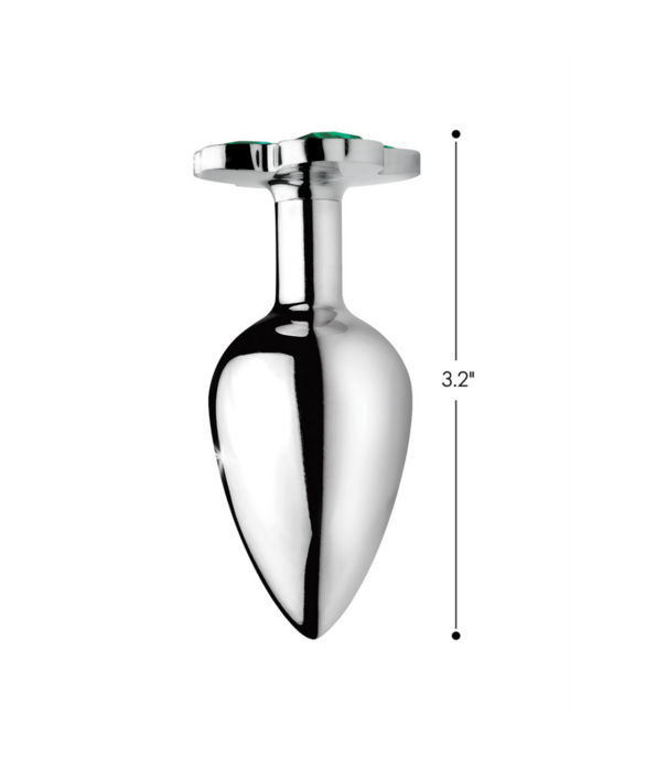 Lucky Clover Gem - Butt Plug - Medium Geluksklaver edelsteen - Butt Plug - Medium