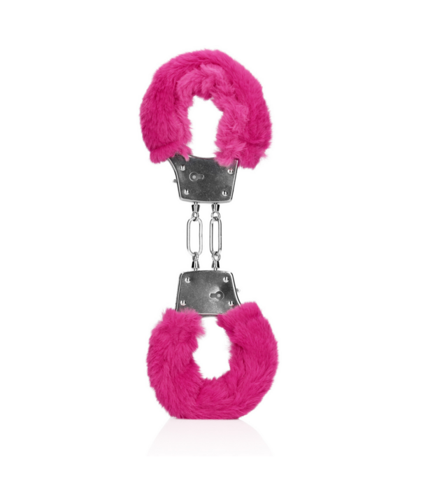 Ouch! by Shots Pluche Metalen Handboeien - Roze