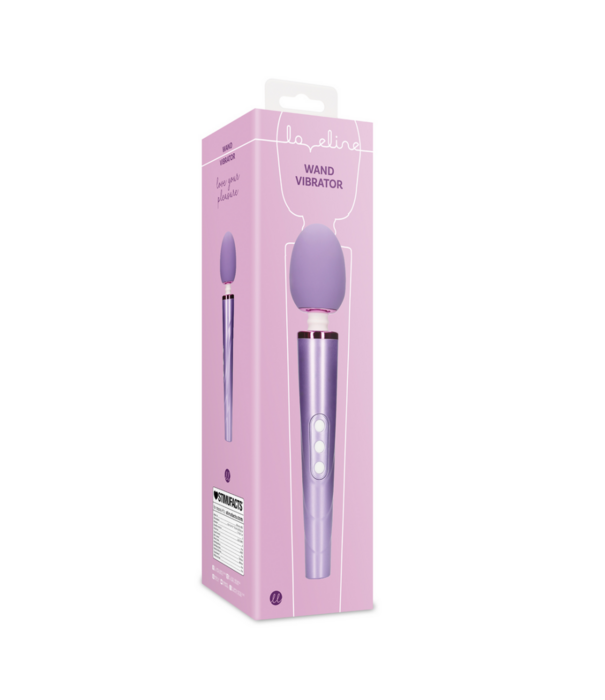 Loveline by Shots Wand Vibrator - Purpleberry