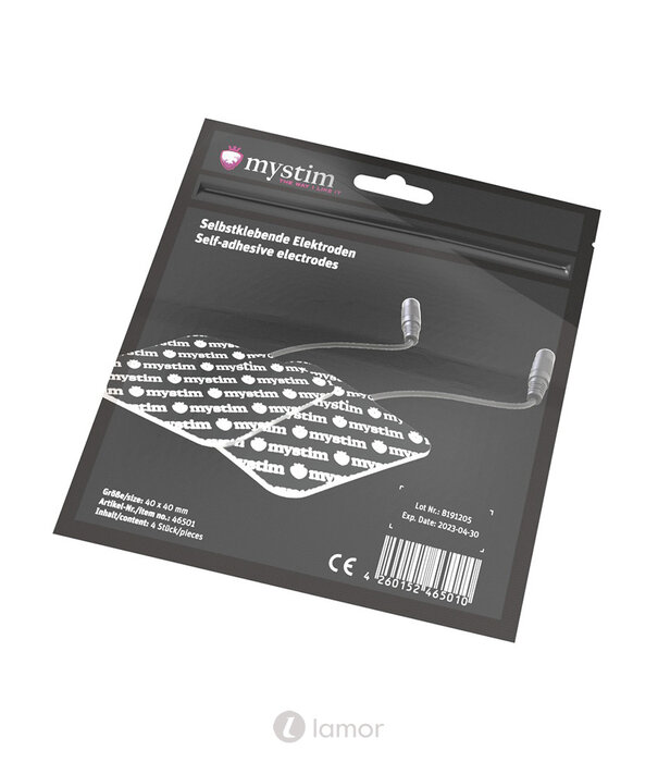 Mystim E-Stim  MyStim - Replacement Electrodes