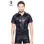 Shirt van hoge kwaliteit PU-Leer