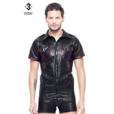 Shirt van hoge kwaliteit Leer