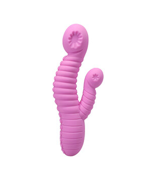 Into The C - Seapuss - Warming Rippled Rabbit Vibrator - Purple