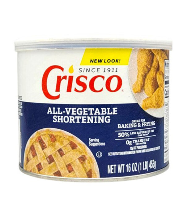 All-Vegetable Shortening - 16 oz / 453 gr