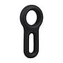 The Keyhole - Silicone Cockring - Black