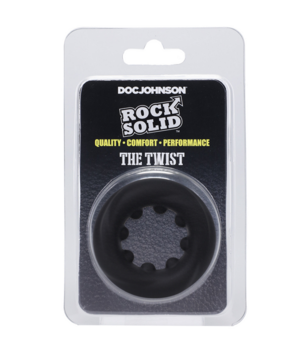 Doc Johnson De Twist - Silicone Cockring