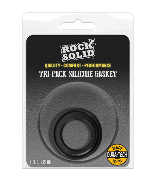 Doc Johnson Tri-Pack Silicone Gasket - Cockring Set