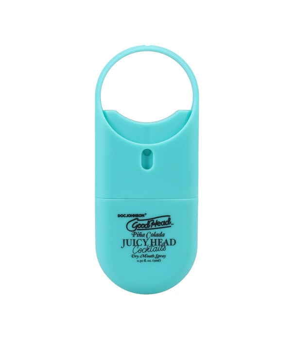 Doc Johnson Juicy Head - Cocktails - Dry Mouth Spray To-Go - Pina Colada - 0.3 fl oz / 9 ml