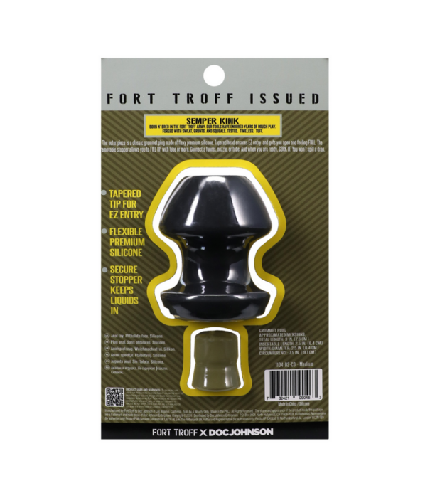 Doc Johnson Kum Keeper - Medium - Zwart