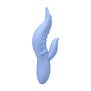 Into The C - Seahorse Siren - Warming Waved Rabbit Vibrator - Maui Blue