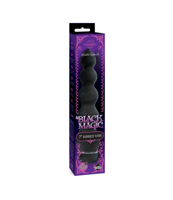 Doc Johnson Geribbelde Vibrator - 7 / 18 cm