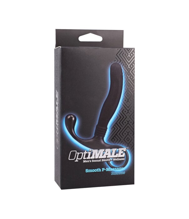 Doc Johnson Smooth Silicone Prostate Massager - Black