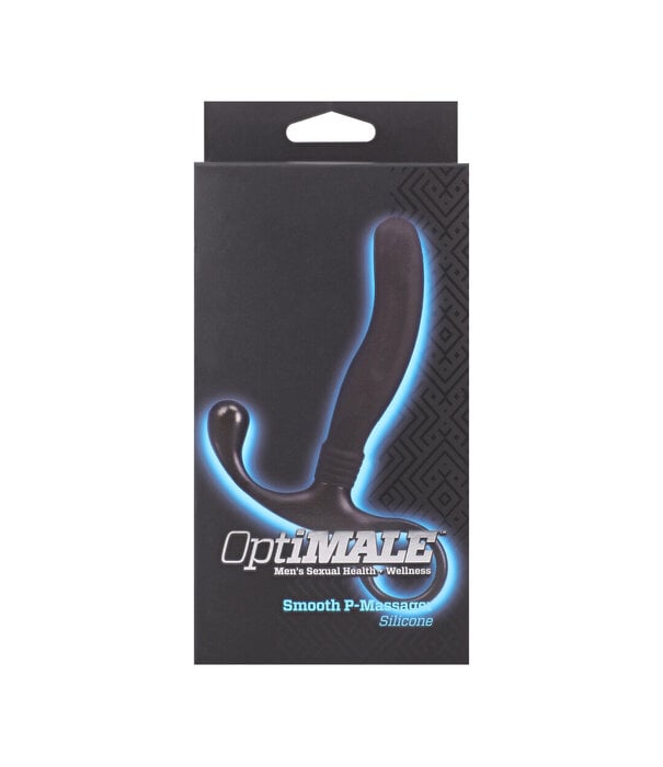 Doc Johnson Smooth Silicone Prostate Massager - Black