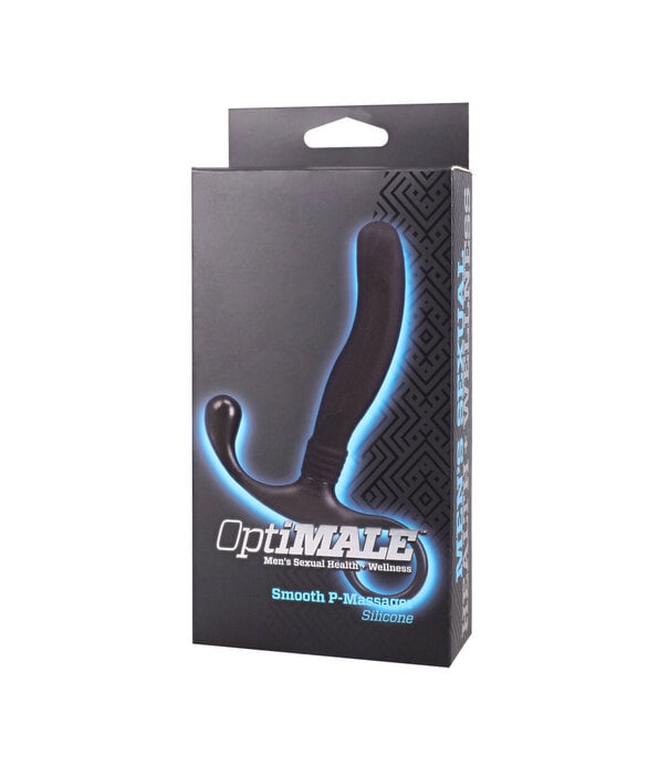 Doc Johnson Smooth Silicone Prostate Massager - Black