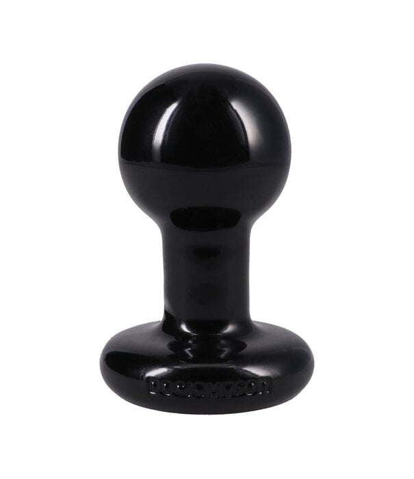 Doc Johnson The Classic - Round Butt Plug - 3 Piece Set - Black