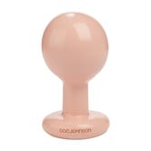 The Classic - Round Butt Plug - Medium - Cream